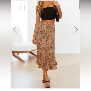 HELLO MOLLY - XS - MIDI SKIRT